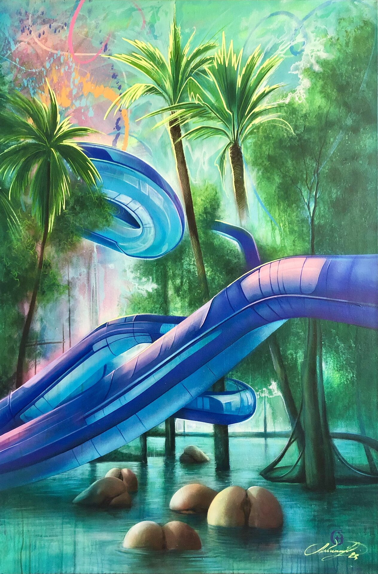 Untitled, i — Oil on canvas